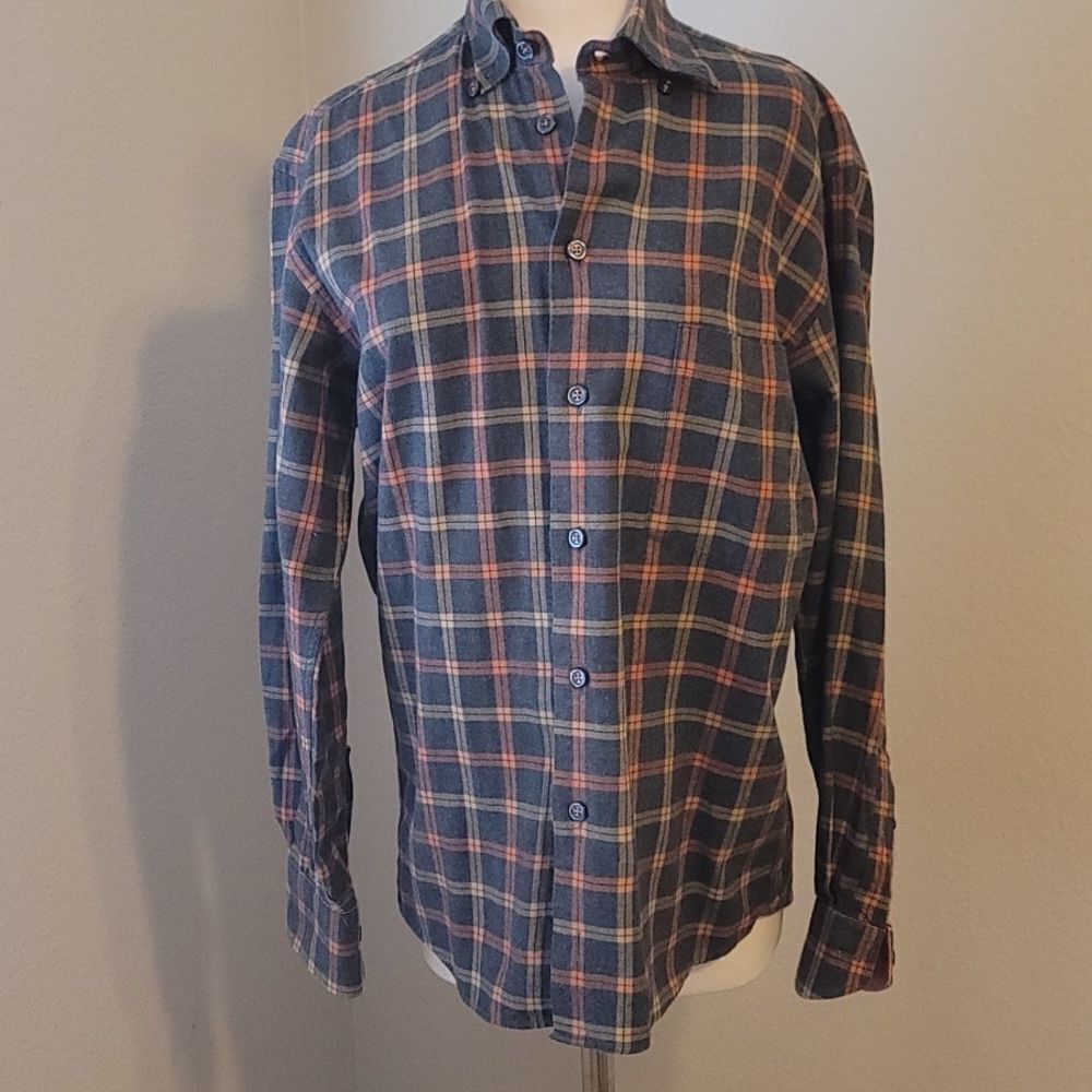 Bullock and Jones‎ plaid shirt size small